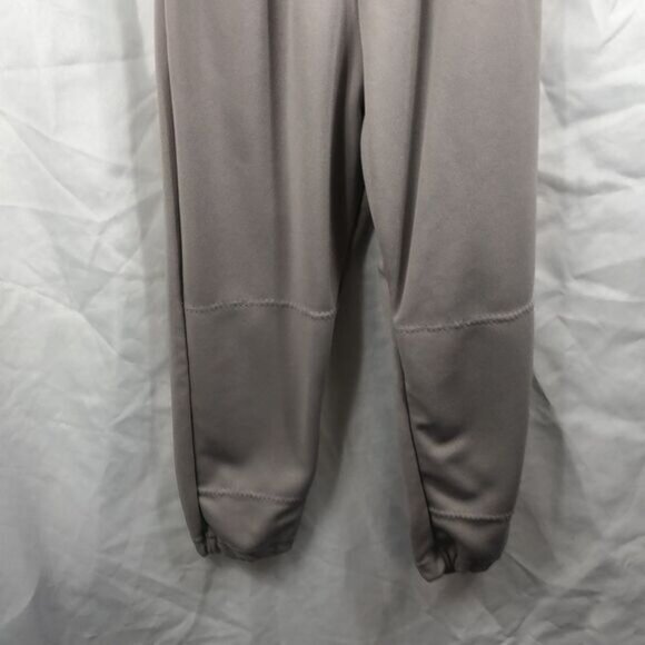 Youth Gray Baseball Pants Elastic Waist Softball Athletic Sport Training - Picture 5 of 8
